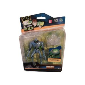 "Nanomech, figurine Ben 10 Ultimate Alien. Alien minuscule, pouvoirs électriques. Bandai, collection Ben 10. -Alitek"