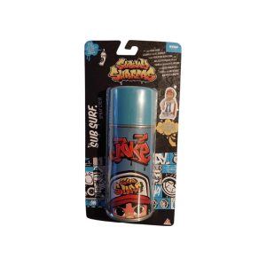 "Jake, le leader, dans sa bombe aérosol. Figurine Subway Surfers, pour les fans du jeu. Rejoignez l'équipe de surfeurs -Subway Surfers Figurines-Alitek."