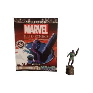 Une figurine de Kang le Conquérant, le maître du temps de l'univers Marvel. Avec sa capacité à voyager dans le temps, il est une menace intemporelle. Un ajout temporel à votre collection de méchants. -Alitek