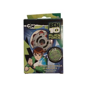 Ensemble de toupies à collectionner et à faire combattre. Affrontez vos amis avec les pouvoirs de Ben et ses aliens. Un jeu de toupies amusant et compétitif. -Alitek
