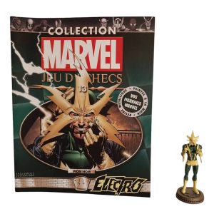 Une figurine d'Electro, le redoutable ennemi de Spider-Man. Avec ses pouvoirs électriques, il est une force surprenante et imprévisible. Un ajout chargé d'énergie à votre collection de méchants. -Alitek