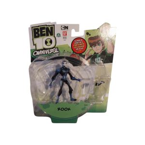 Une figurine articulée de Rook Blonko, le partenaire de Ben dans la série Omniverse. Avec son équipement de Plombier, il est prêt à affronter toute mission. Un ajout loyal à votre collection Ben 10. -Alitek