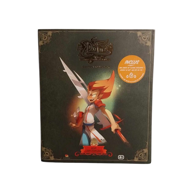 Une figurine de collection représentant Tristepin, le célèbre Iop du jeu vidéo Dofus. Cette édition collector capture son style dynamique avec une attention aux détails et une pose de combat épique. Un must-have pour les fans de l'univers Krosmoz. -Alitek