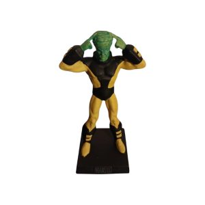 Une figurine du Leader, le génie maléfique de l'univers Marvel. Avec son intelligence supérieure et ses pouvoirs gamma, il est une menace pour les héros. Un ajout cérébral à votre collection de méchants. -Alitek