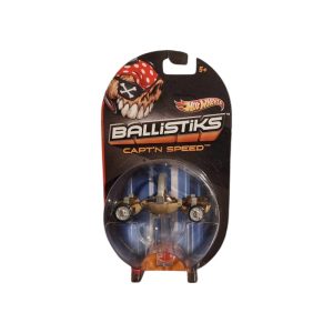 Une voiture Hot Wheels Ballistiks avec un design unique et des fonctionnalités de lancement. Appuyez sur le bouton pour propulser la voiture et la voir s'envoler ! Un jouet amusant et dynamique pour les fans de Hot Wheels. -Alitek