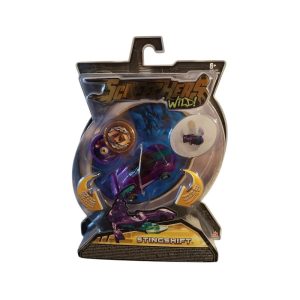 Screechers Wild - Stingshift, la Voiture Abeille : "Stingshift, la voiture abeille, bourdonne sur la piste, une rapidité surprenante pour des courses effrénées ! - Alitek"