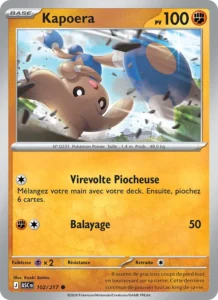 carte pokemon kapoera 102/217