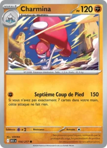 carte pokemon charmina 104/217