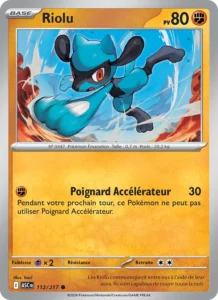 carte pokemon riolu 112/217