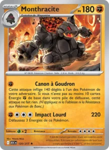 carte pokemon monthracite 120/217