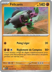 carte pokemon félicanis 122/217