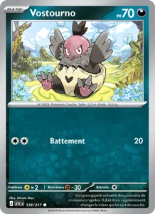carte pokemon vostourno 138/217