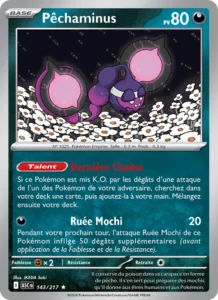 carte pokemon pêchaminus 143/217