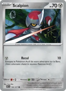 carte pokemon scalpion 146/217