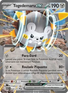carte pokemon togedemaru-ex 149/217
