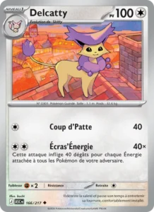 carte pokemon delcatty 166/217