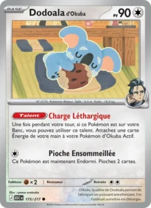 carte pokemon dodoala d'okuba 175/217