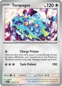 carte pokemon terapagos 178/217