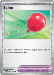 carte pokemon ballon 181/217