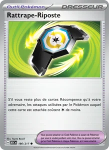 carte pokemon rattrape-riposte 186/217