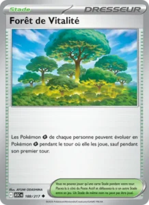 carte pokemon forêt de vitalité 188/217