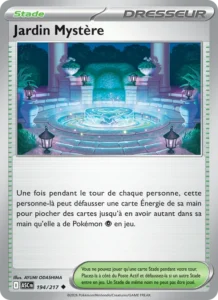 carte pokemon jardin mystère 194/217