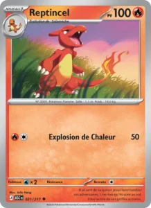 carte pokemon reptincel 021/217