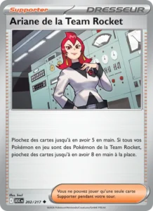 carte pokemon ariane de la team rocket 202/217