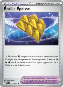 carte pokemon écaille épaisse 211/217