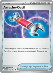 carte pokemon arrache-outil 212/217