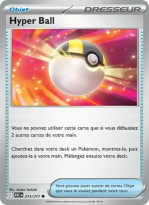 carte pokemon hyper ball 213/217
