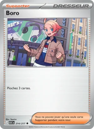 carte pokemon boro 214/217