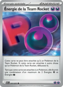 carte pokemon énergie de la team rocket 217/217