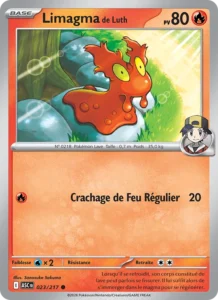carte pokemon limagma de luth 023/217