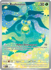 carte pokemon rozbouton 221/217