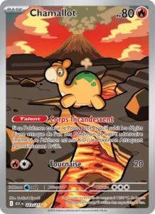 carte pokemon chamallot 223/217