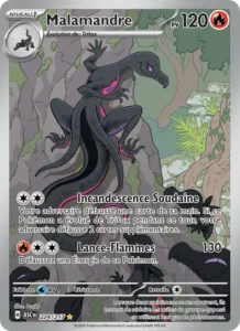 carte pokemon malamandre 224/217