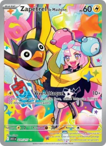 carte pokemon zapétrel de mashynn 231/217