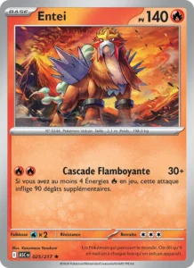 carte pokemon entei 025/217