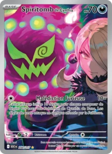 carte pokemon spiritomb de cynthia 244/217
