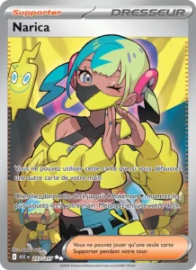 carte pokemon narica 257/217