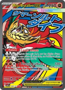carte pokemon méga-brutalibré-ex 268/217