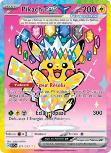 carte pokemon pikachu-ex 277/217