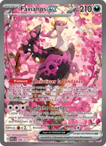carte pokemon favianos-ex 288/217