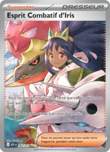 carte pokemon esprit combatif d'iris 292/217