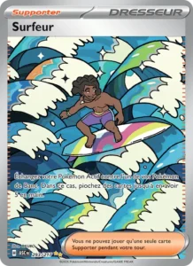 carte pokemon surfeur 293/217