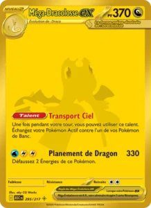 carte pokemon méga-dracolosse-ex 295/217
