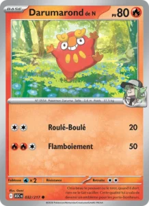 carte pokemon darumarond de n 032/217