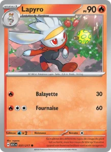 carte pokemon lapyro 037/217
