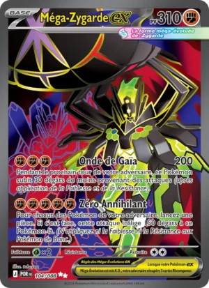 carte pokemon méga-zygarde-ex 104/88